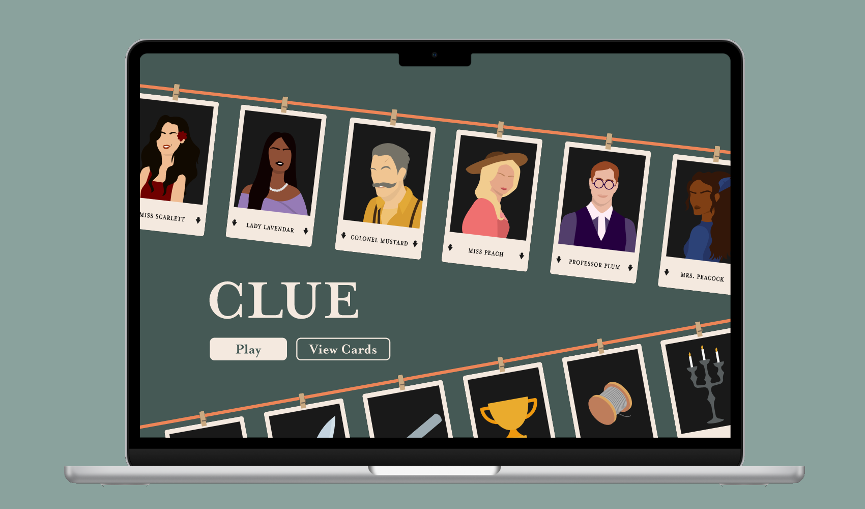 clue mockup